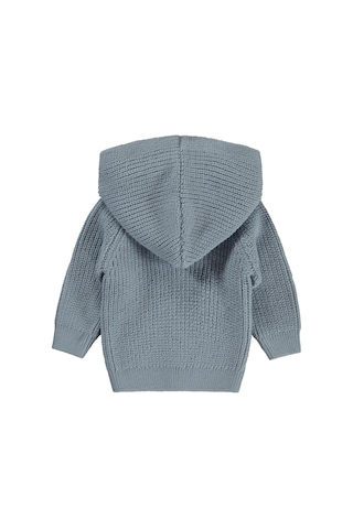 4522 Civil Baby Ayıcık Kulaklı 6-18 Ay Hırka - Mavi