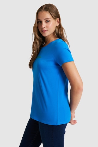 U.s. Polo Assn. Kadın Kobalt Tişört Basic 50323450-vr077