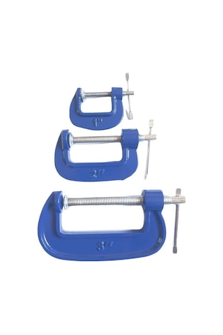 Bay-Tec Mk4255 Mini Sıkıştırma Mengene Seti Takımı 3'lü G Tipli