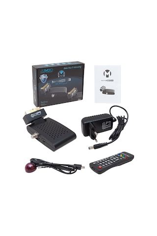 Magbox Scart Plus Tkgs'li Scart Girişli Mini SD Uydu Alıcısı