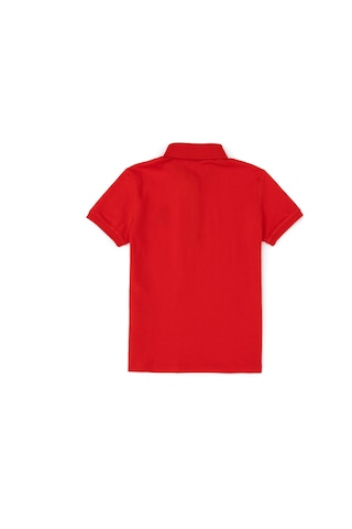 U.S. Polo Assn. Kız Çocuk Kırmızı Polo Yaka Basic Tişört 50283286-VR030