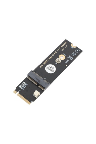 Xindoker M.2 A+e Key Wifi/bluetooth Kartı İçin M.2 Key M Adaptörü - Intel Ax200/ax201/ax210 Uyumlu, Pcıe X1 Ve Usb2.0 Arayüzü