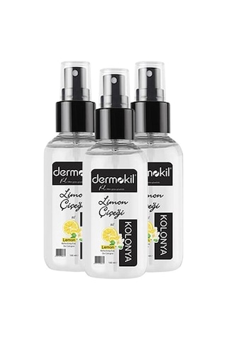 Dermokil Limon Çiçeği Sprey Kolonya 3 x 100 ML