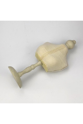 Homyl Kolye Takı Ekran Büstü Standı Zinciri Dantel Beyaz+siyah