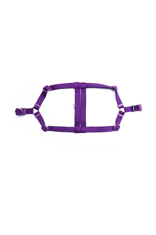 Doggie Konfor Dokuma Ronin Köpek Göğüs Tasması 3XL Mor 3x75-85 Cm Mor