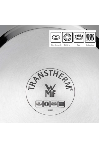 Wmf Mini İndüksiyon Tabanlı Çelik Kısa Tencere 16 Cm