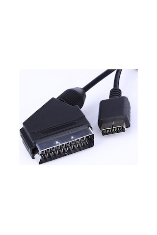 4833 Ps2 Av Rgb Tv Scart Çevirici Dönüştürücü Bağlantı Kablosu
