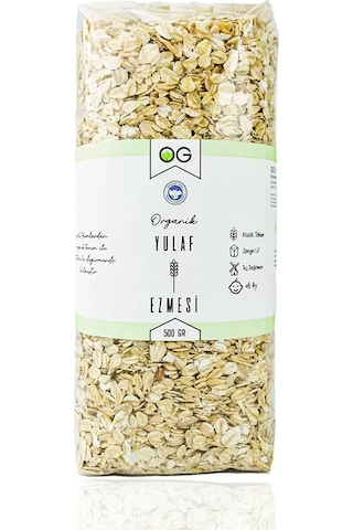 OG natural Organik Yulaf Ezmesi 500 Gr 800 G