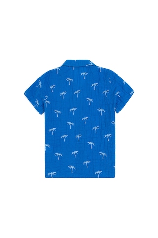 U.s. Polo Assn. Erkek Çocuk Turkuaz Gömlek Kısa Kollu 50306582-vr093 Turkuaz