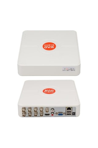 Powermaster Pm-12181 8 Kanal 5mp Destekli 1080n Ahd/analog/tvı/cvı Xmeye Dvr/xxvr Kayıt Cihazı
