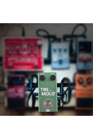 Xindoker Gitar Triller Efekti Pedalı - Metal Kasa, 6.35mm Giriş/çıkış, Hız Ve Derinlik Kontrolü, Led Gösterge