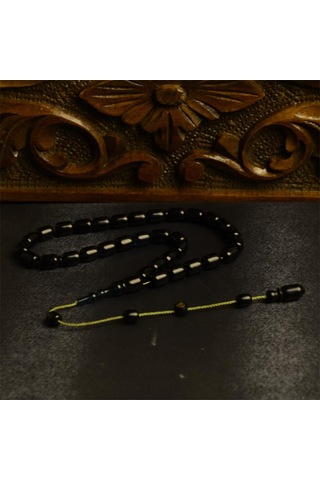 Kapsül Kesim 10x8 Mm Ateş Kehribar Sistem Püsküllü Tesbih Çok Renkli
