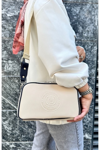 Just Polo Justpolo Kadın Omuz&postacı Çantası Ebat: Boy:16 En:26 Cm Bej Lacivert