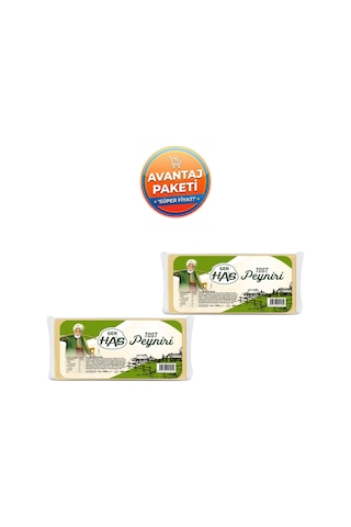 Serhas Tam Yağlı Tost Peyniri 500 G X 2 Adet Mükemmel Eriyen 1 Kg Tost Peyniri