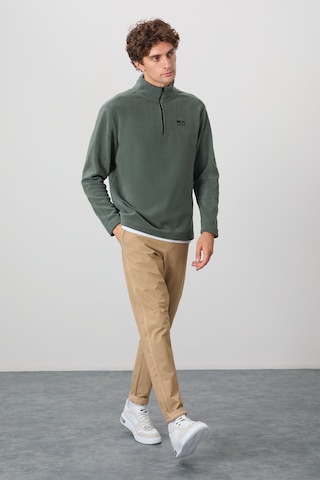 Tommy Life River Çağla Dik Yaka Erkek Polar Sweatshirt - 88310 Çağla