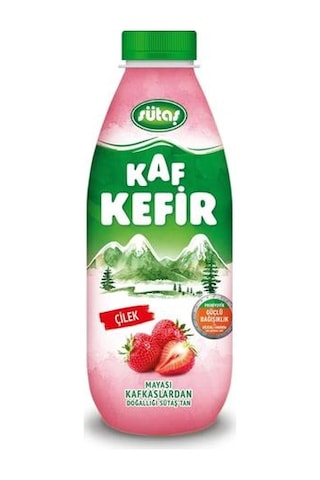 Sütaş Çilekli Kaf Kefir 1 L