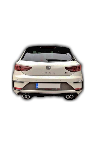 Seat Leon Uyumlu Yedek Parça Arka Tampon Kaşı Boyasız Fiber