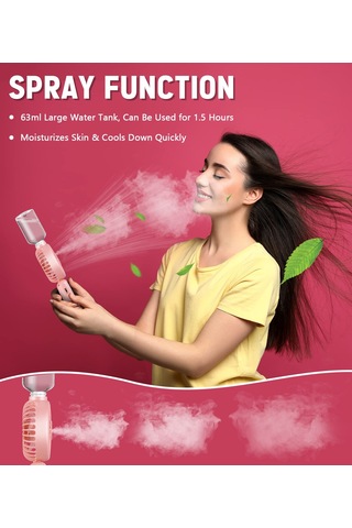 Jialan Su İle El Vantilatörü, El Vantilatörü, Şarj Edilebilir