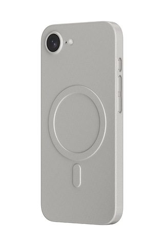 Apple Uyumlu iPhone 16e Kılıf M-safe Şarj Özellikli Amazingthing Minimal Air Serisi Kapak Titanyum - Gri