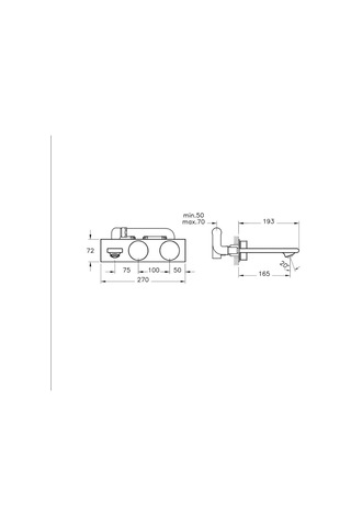VitrA Memoria A4231457 Ankastre Lavabo Bataryası Beyaz