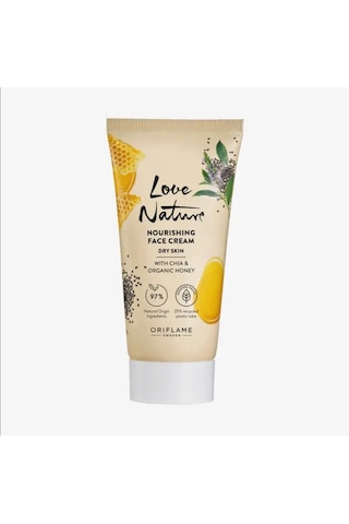 Love Nature Chia Ve Organik Bal İçeren Besleyici Yüz Kremi