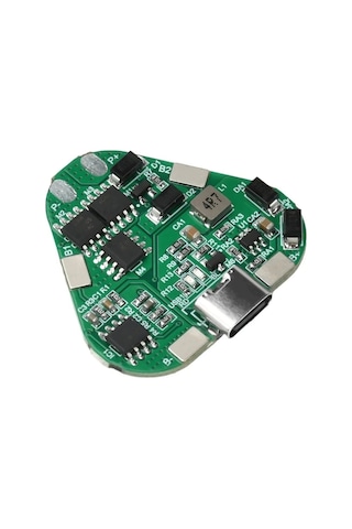 3s 20a 12.6v Bms 18650 Li-ion Type-c Şarjlı Batarya Koruma Kartı