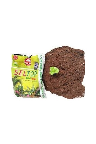 Seltop 40 L Cocopeat kokopit Torf Toprak Hindstan Cevizi Torf