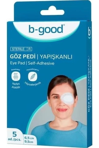 B-Good Yapışkanlı Göz Pedi 5'li