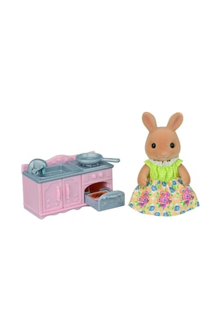 5786 Sylvanian Families Sunny Tavşan Anne Ve Pişirme Seti +3 Yaş