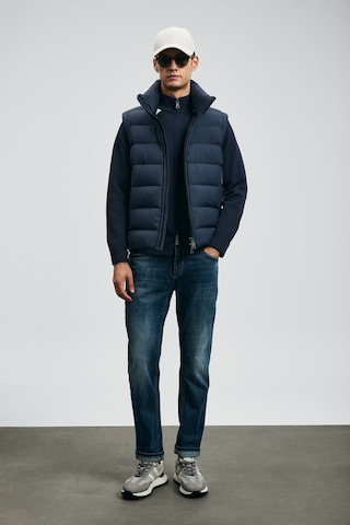 Lufian Erkek Lukas Spor Slim Fit Jean Pantolon 112200231 Mavi Mavi