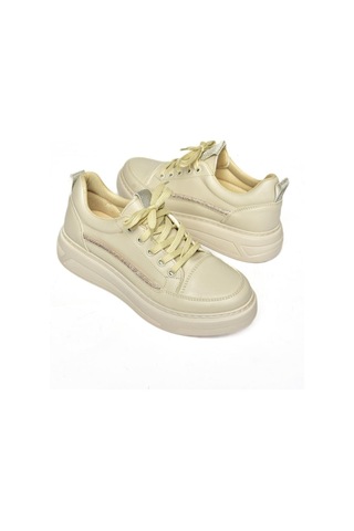 Fox Shoes S602003409 Bej Spor Ayakkabı Sneakers Bej