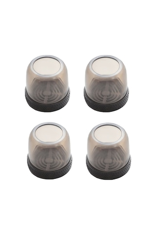 4 Adet / Set Kalınlaşmış Aşınmaya Dayanıklı Masa Ve Sandalye Ayağı Ev Sessiz Kaymaz Tabure Ayak Koruyucu Kapakları, Stil: Küçük Yuvarlak Açık Gri Diğer