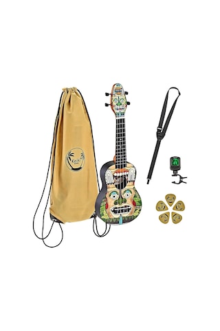 Ortega K2-Tm Keiki Sopranino Ukulele Set Totem