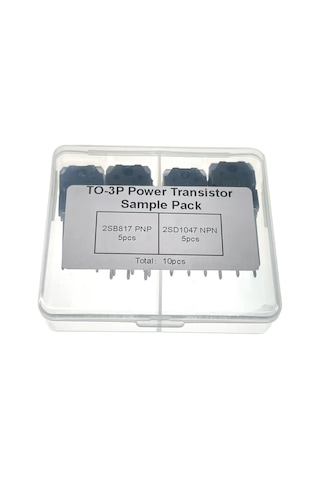 Wangxi 10 Adet To-3p Transistör Seti 2sd1047 2sb817 Yüksek Güçlü Bjt