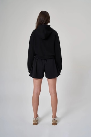 Exuma Kadın Fermuarlı Siyah Sweatshirt 1529109-siyah Siyah