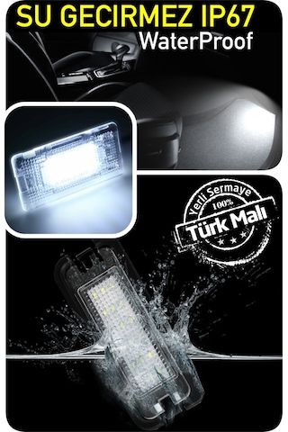 Bmw 1 Serisi F20 F21 2011-2019 Canbus Led Araç Içi Ayak Altı Bölmesi Aydınlatma Ledi Lambası