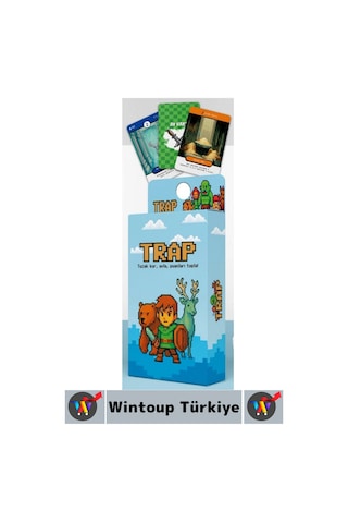 Wintoup Yeni Sezon Eğlenceli Arkadaş Ortamı Aile Şans Komedi Strateji Beceri Geliştiren Kart Oyunu-trap