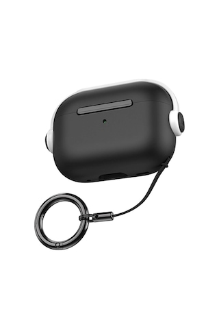 Apple Airpods Uyumlu - Pro 2 2.nesil Cool Kılıf - Siyah-beyaz Çok Renkli