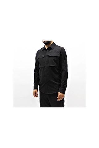 Siyah Flex Tactical Outdoor Taktik Gömlek Siyah