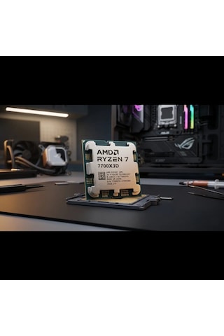 Amd Ryzen 7 7700x3d 8 Core, 4,00-4.50ghz, 104mb Cache, 120w, Am5 Soket, Tray, Dahili Grafik Var, F