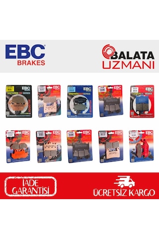 Bmw F 650 1997-2000 Sint Arka Fren Balatası Ebc Fa213Hh Bmw F 650 1997-2000 Sint Arka Fren Balatası Ebc Fa213Hh