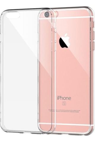 Apple Uyumlu iPhone 6 Plus 6S Plus Kilif Seffaf Silikon Hibrit Case 423501853