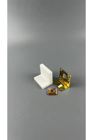 Mebel'naa Furnitura Mystery L Köşe Ayarlanabilir Kapaklı Mobilya Gölgeliği 340806280 Beyaz