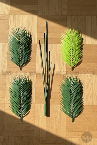 Biçiçek Yapay Areka Ağaci 24 Yapraklı 130 Cm Saksısiz