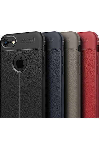 Apple Uyumlu iPhone 6 Plus 6S Plus Kilif Deri Tarzi Niss Silikon Case 389467119