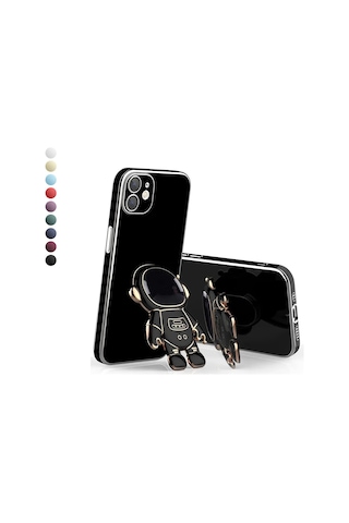 İphone 11 Kılıf Astronot Seri Stant Silikon Kapak