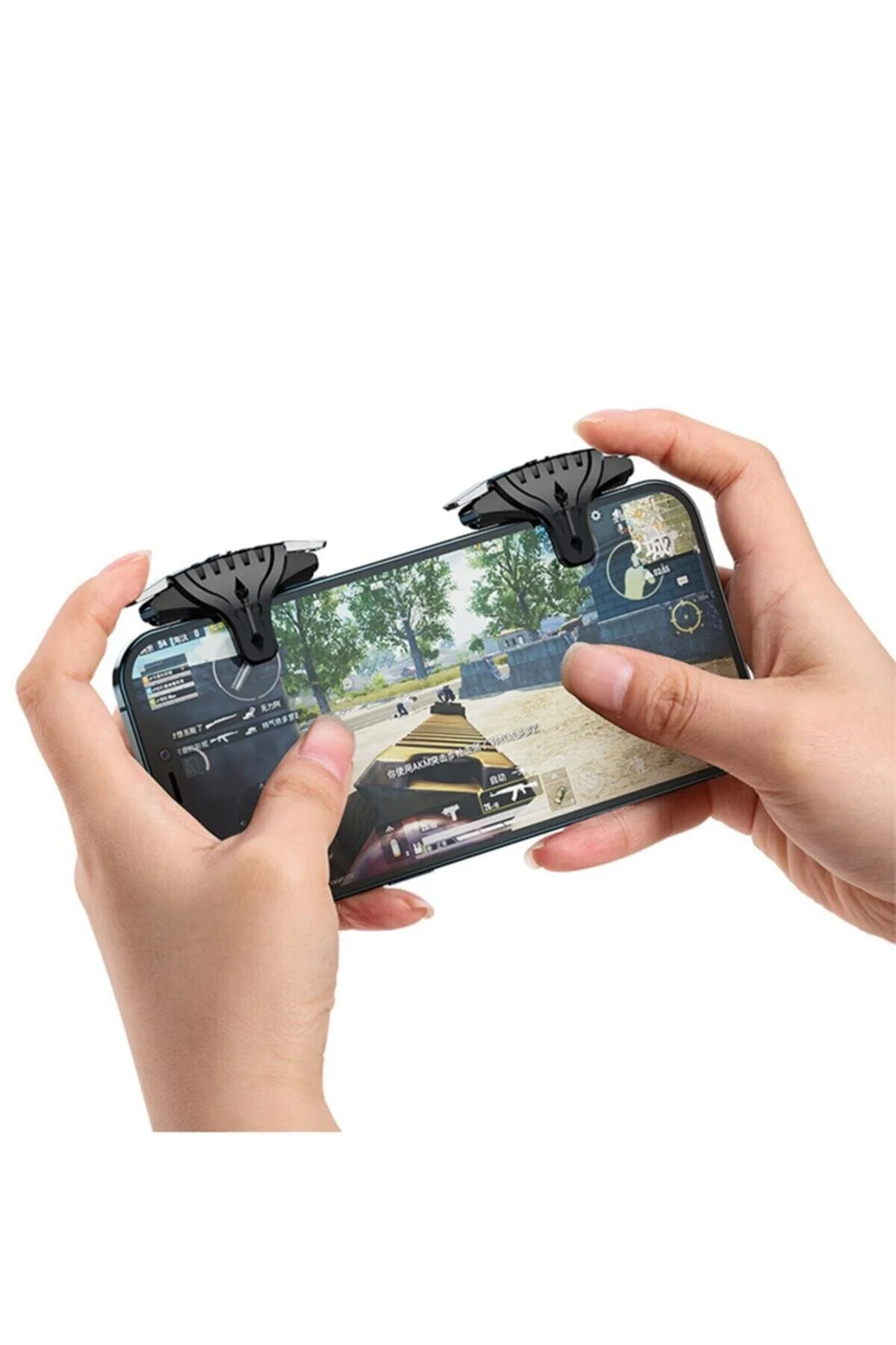Pubg Tetik Aparatı Pubg Oyun Konsolu, Mekanik Ateş Tuşu Siyah