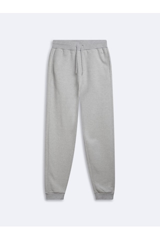 LTB Regular Fit Ribanalı Lastik Paça Gri Eşofman