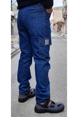 Cargo Kot Pantolon Mavi