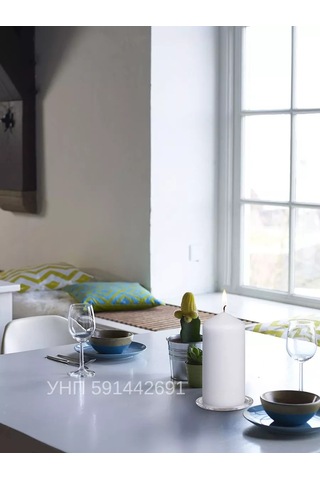 Bolsius Kalın Mum Sütunları 249872607 Beyaz